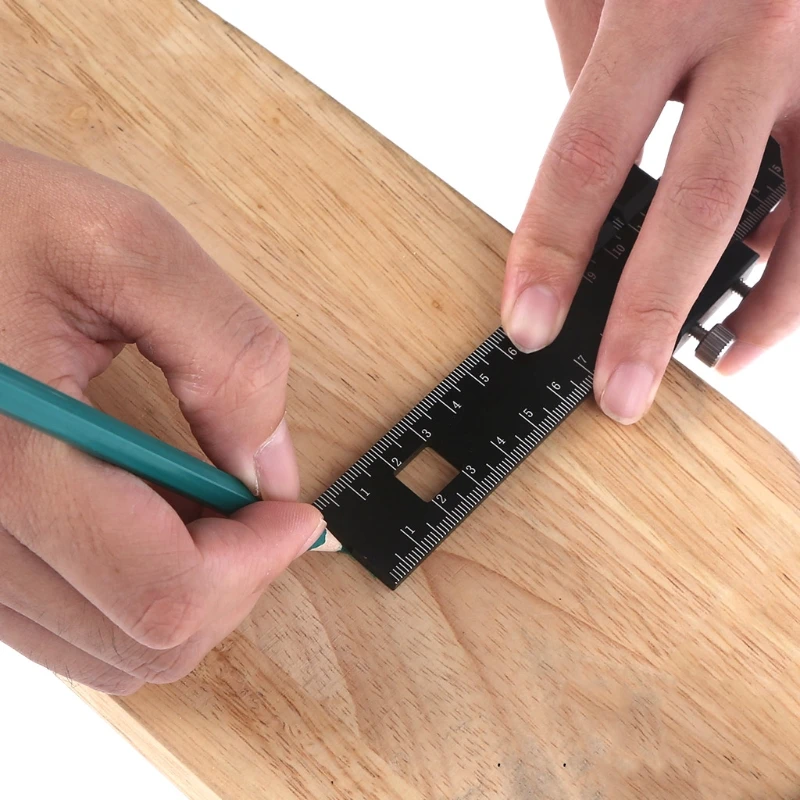 6/8/12 дюйма Т-образный для деревообработки точность маркировки позиционирование