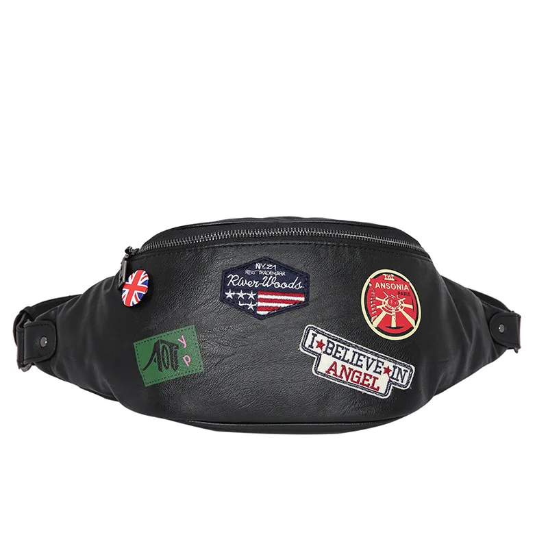 Сумка на одно плечо поясная сумка Корейская мужская трендовая Мужская и женская