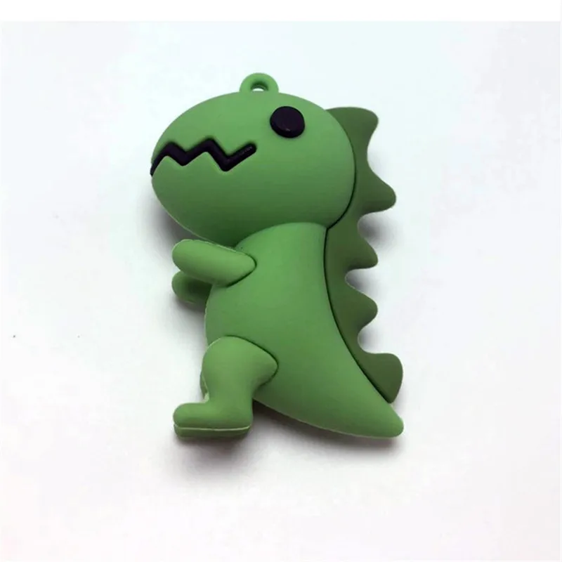 Новый креативный милый брелок для ключей динозавры Прямая клей ПВХ мягкий