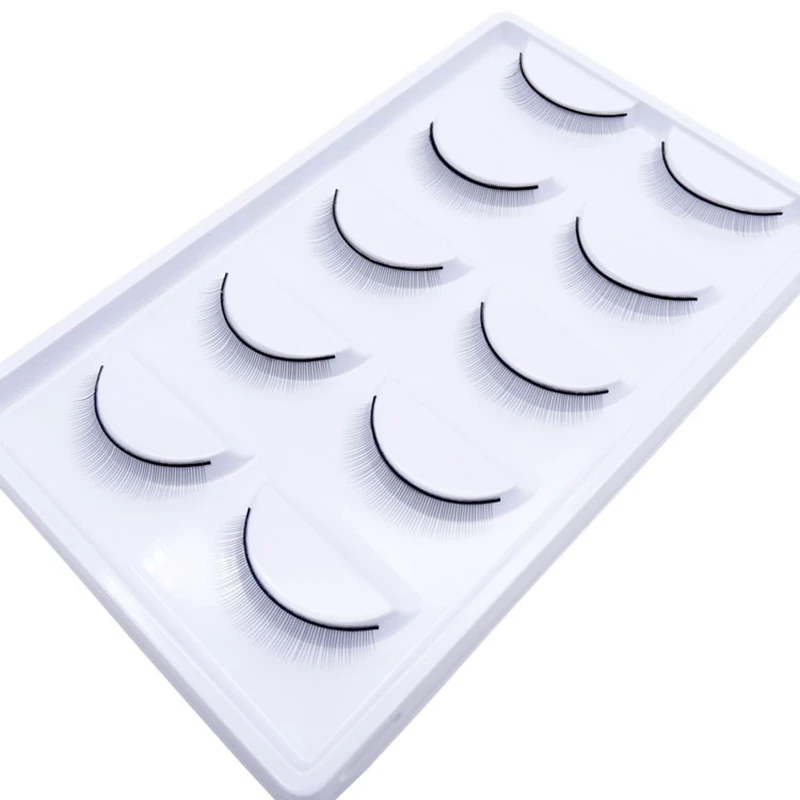 

25 Pairs Individual Practice False Eyelashes Natural Training Lashes Eyelash Extension Practicing for Makeup Tools