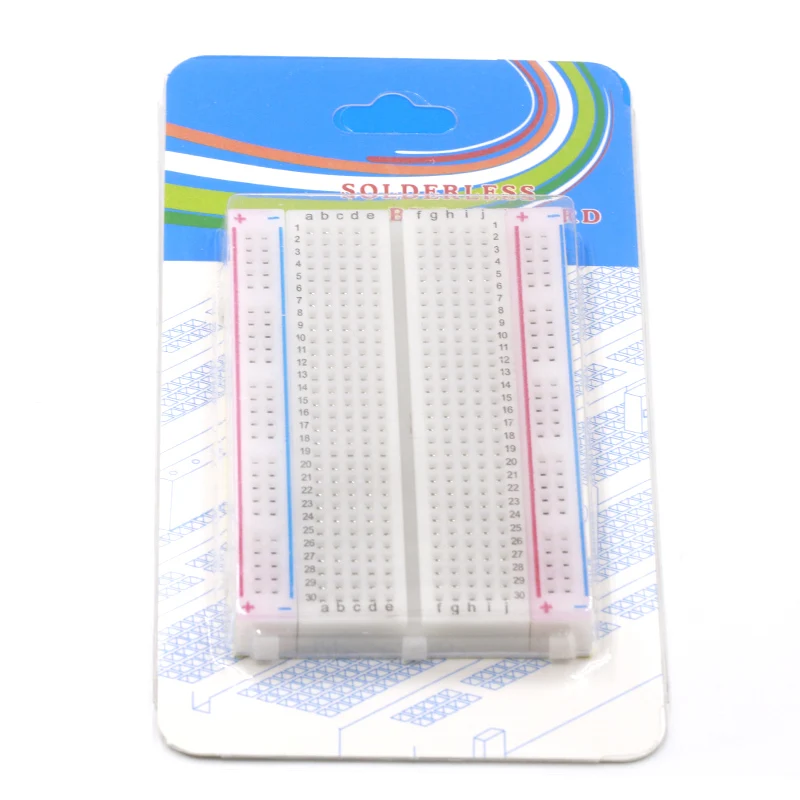 400 точек привязки макетная мини плата PCB без пайки Универсальная Тестовая