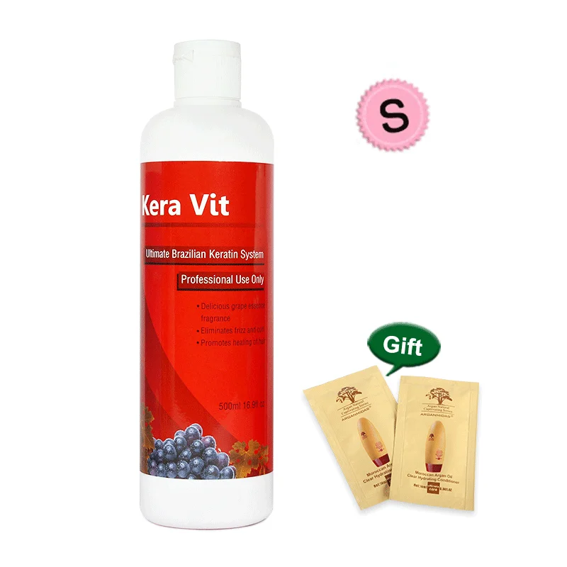 Бразильский Кератиновый продукт для выпрямления волос Kera Vit 8% формальдегид Для