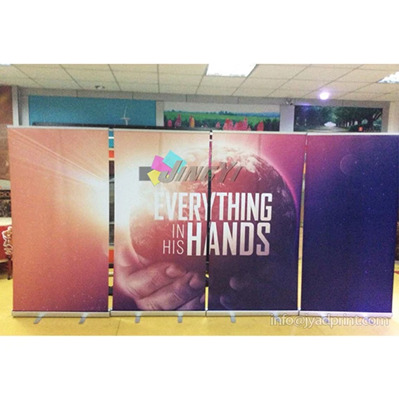 Бесплатная Доставка! 4 шт. 85x200 см качественный рулонный баннер выдвижной