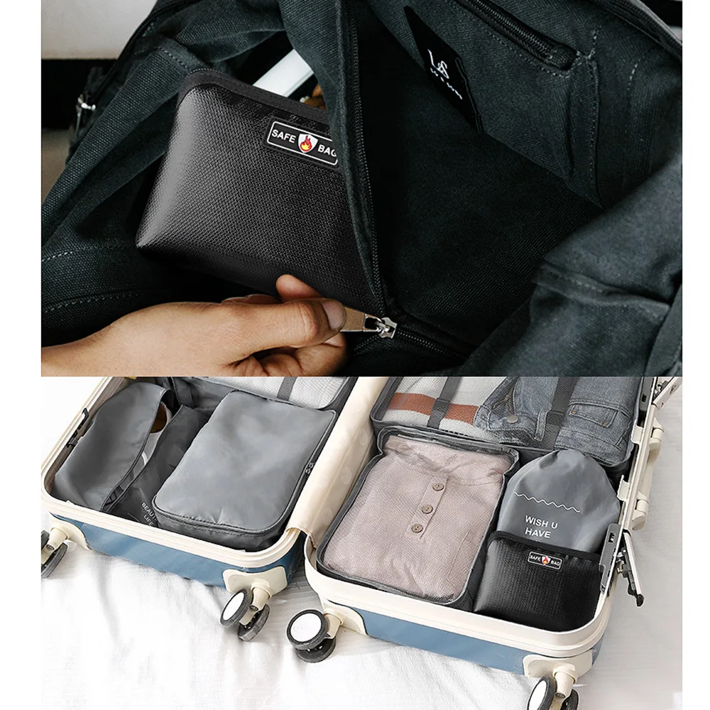 Огнеупорные водонепроницаемые сумки для документов жидкий силиконовый материал