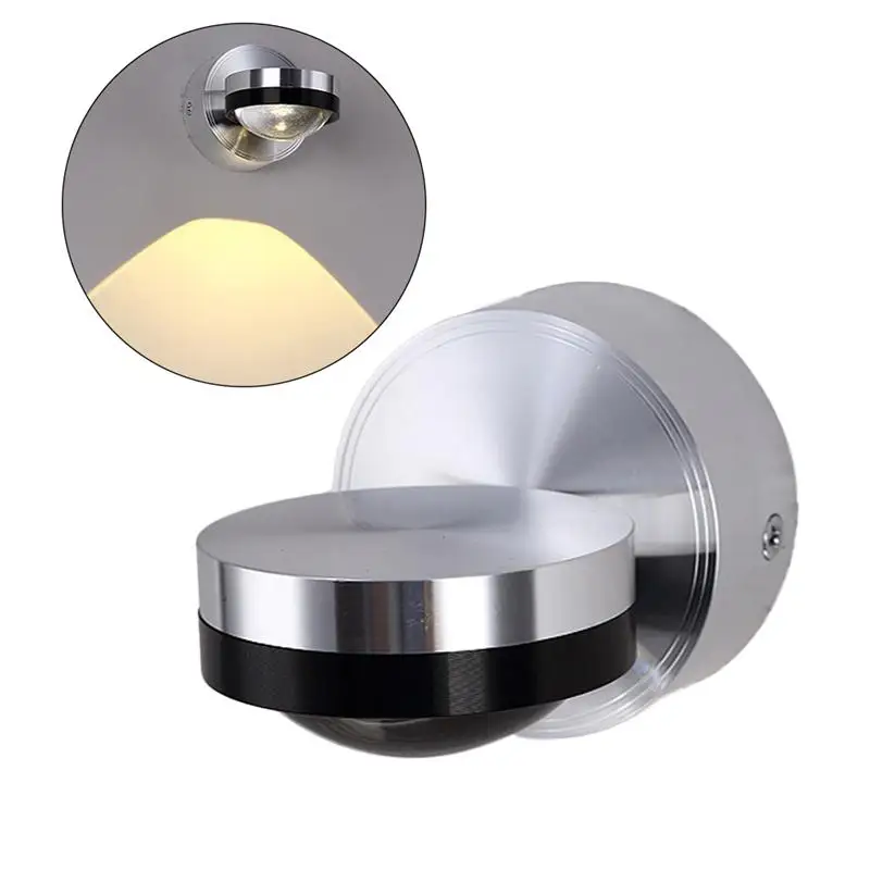 Современный алюминиевый светодиодный настенный светильник ТВ фон односторонний