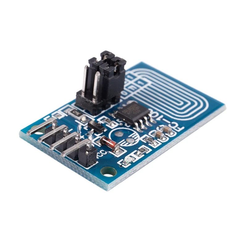 1 pcs Capacitor touch dimmer constant voltage LED stepless dimming PWM control board switch module blue | Лампы и освещение