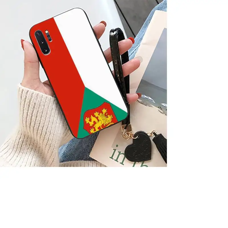 

Bulgaria National Flag Phone Case For Samsung S8 9 10 20 Plus Note 9 10 10plus 20 20ultra M21 30