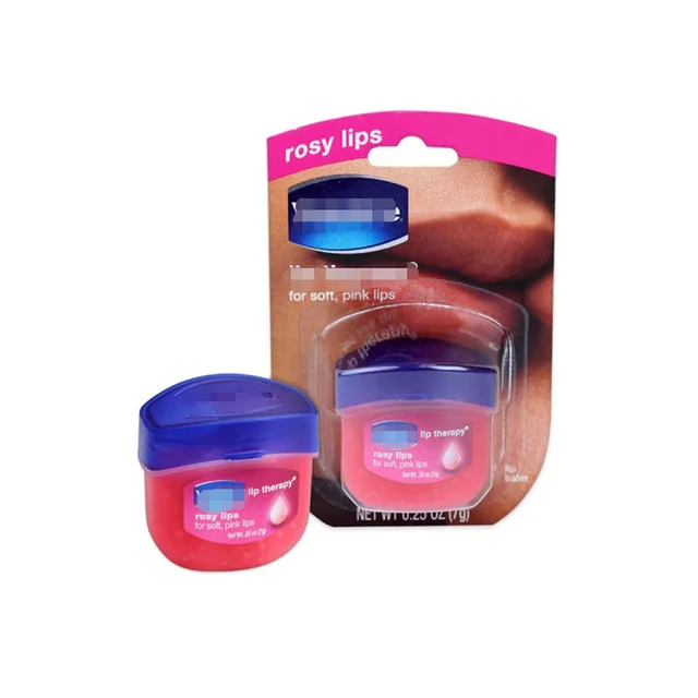 1pcs Косметика для губ, вазелин, бальзам для губ, масло, желе,, какао-брюле, 7 г, 0,25 унций, губная помада, новинка, цветная помада на удачу - Цвет: 1pcs
