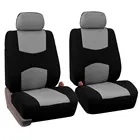 Комплект чехлов на автомобильные сиденья, всесезонные универсальные дышащие мягкие теплые Чехлы для передних сидений, 2 шт.