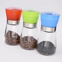 manual pepper salt spice mill grinder pepper grinder spice container household kitchen accessories