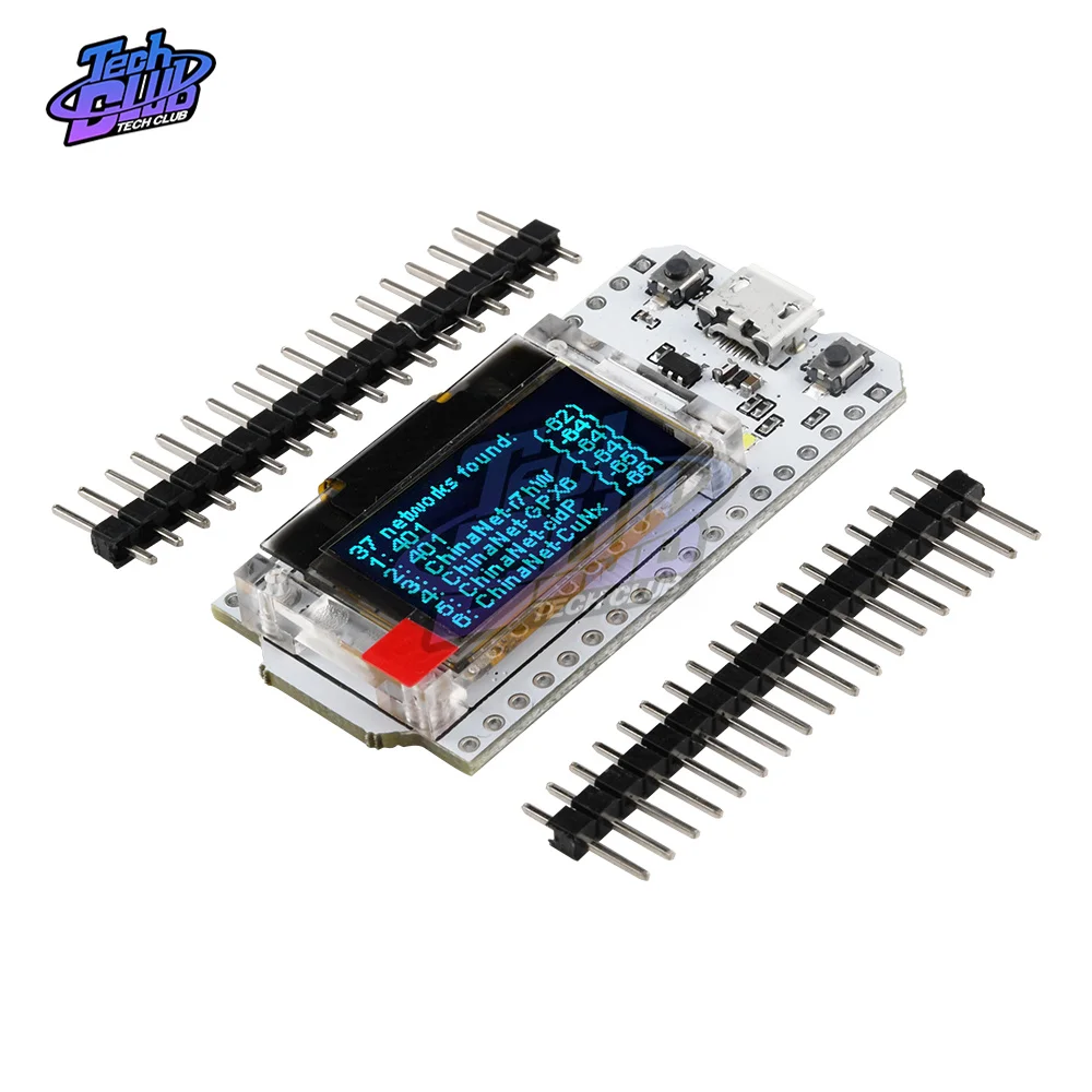 0 96 дюймовый ESP32 Bluetooth WiFi OLED синий дисплей модуль CP2102 32M Flash 3 V 7V интернет разработка