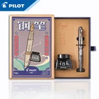 Картридж с перьями PILOT 78g 78g + 22k golden original иридиевая перьевая ручка практика каллиграфии, для студентов ef f m con50, конвертер