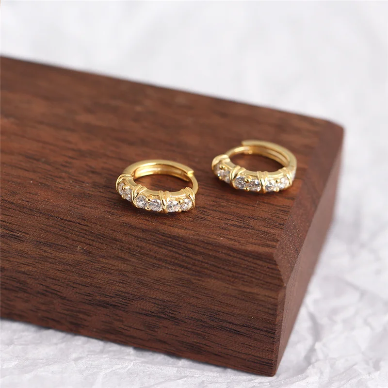 Женские серьги гвоздики из серебра 925 пробы с фианитами|Серьги-гвоздики| |