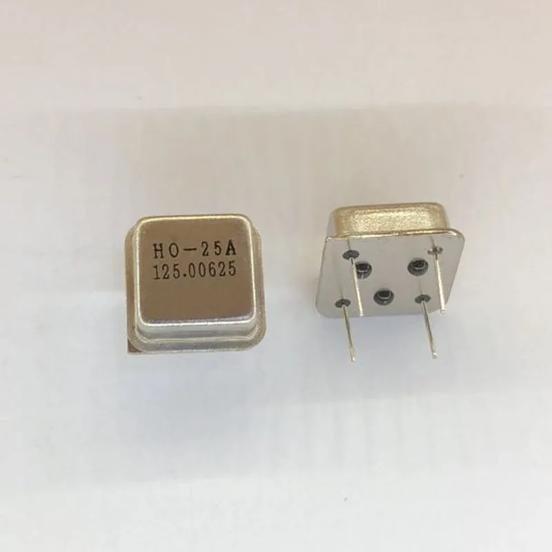 

5PCS/LOT 125MHz 125.0000MHz 125.0000 125M Active Crystal Oscillator square DIP4 original