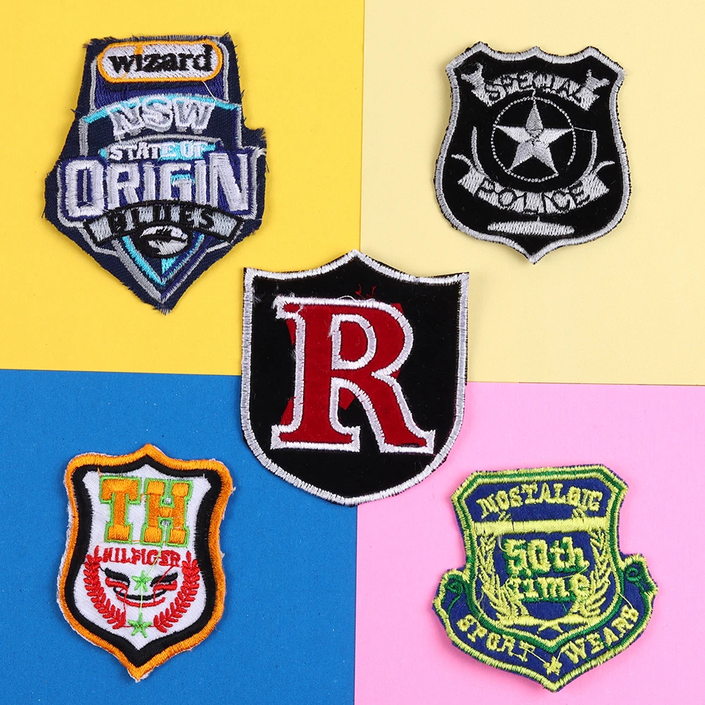 Изящный эполет армейского сердца значок вышитые нашивки для одежды аппликация