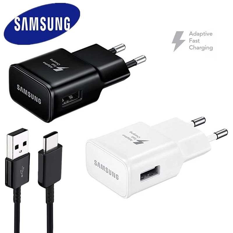 Быстрое зарядное устройство для Samsung Galaxy USB-адаптер питания 9 в а - Цена: 256.55