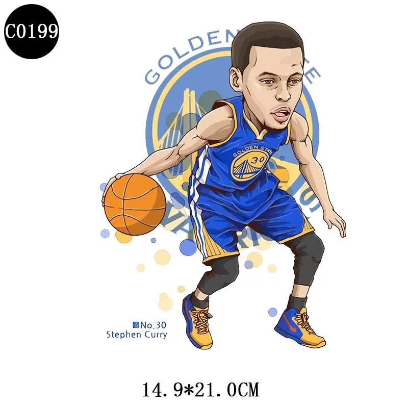 Термонаклейка из винила для баскетбольных игроков | Дом и сад