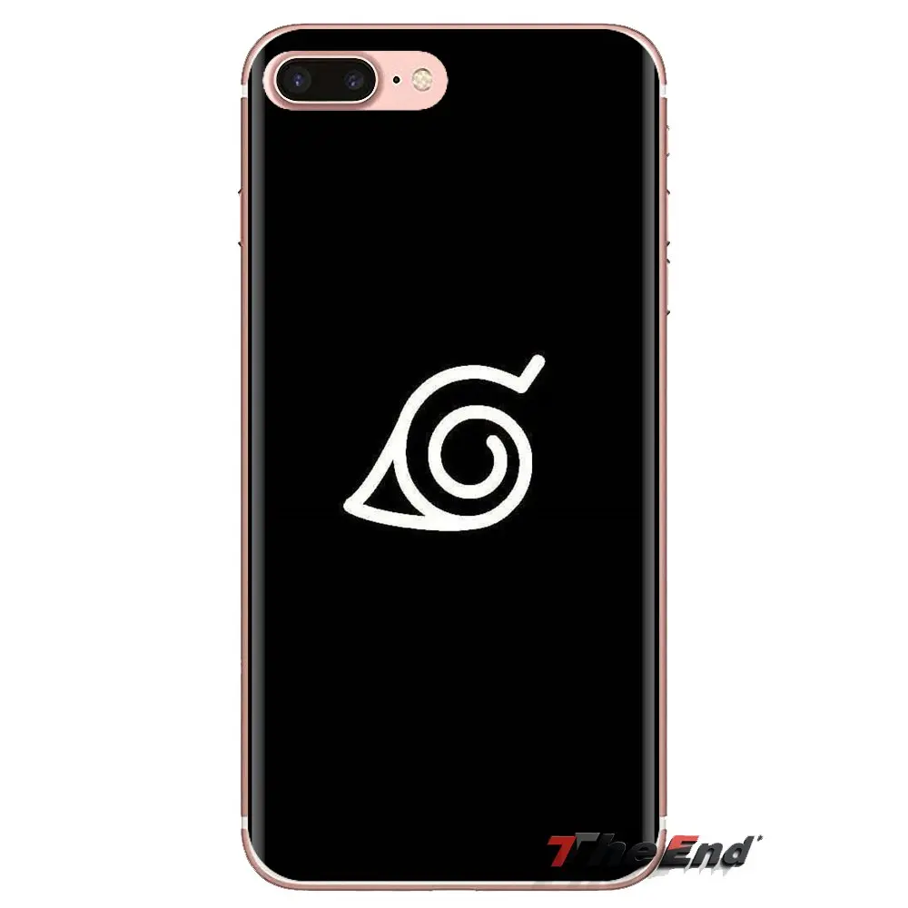 For Samsung Galaxy J1 J2 J3 J4 J5 J6 J7 J8 Plus 2018 Prime 2015 2016 2017 Naruto Konoha Logo Leaf Village Transparent Soft Cover |