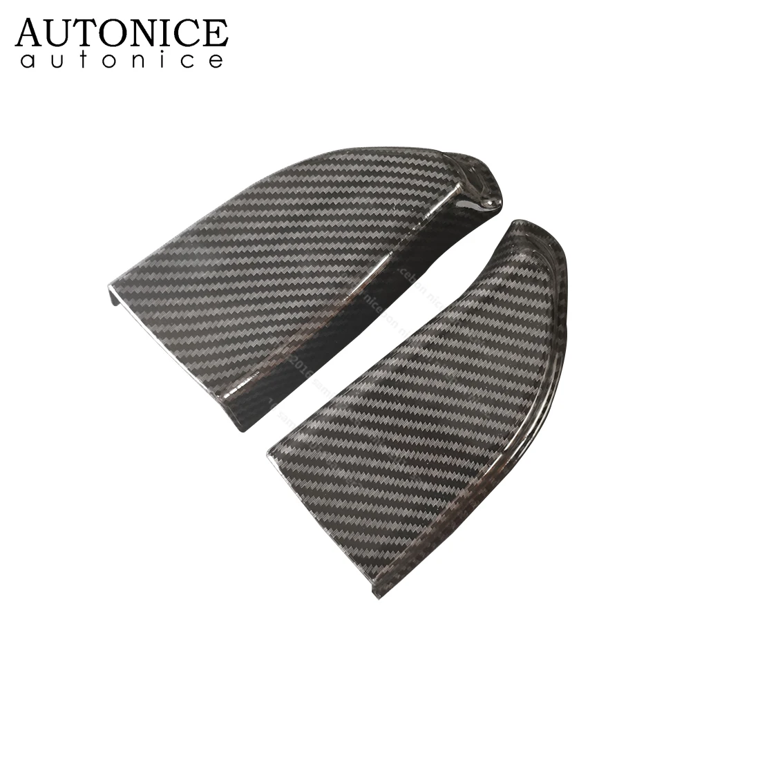 Крышка из углеродного волокна цветная Передняя треугольная внутренняя отделка