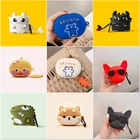 Силиконовые защитные чехлы для наушников с 3D рисунком для Huawei Freebuds 4i, симпатичный мультяшный чехол для беспроводной Bluetooth-гарнитуры для Huawei 4i