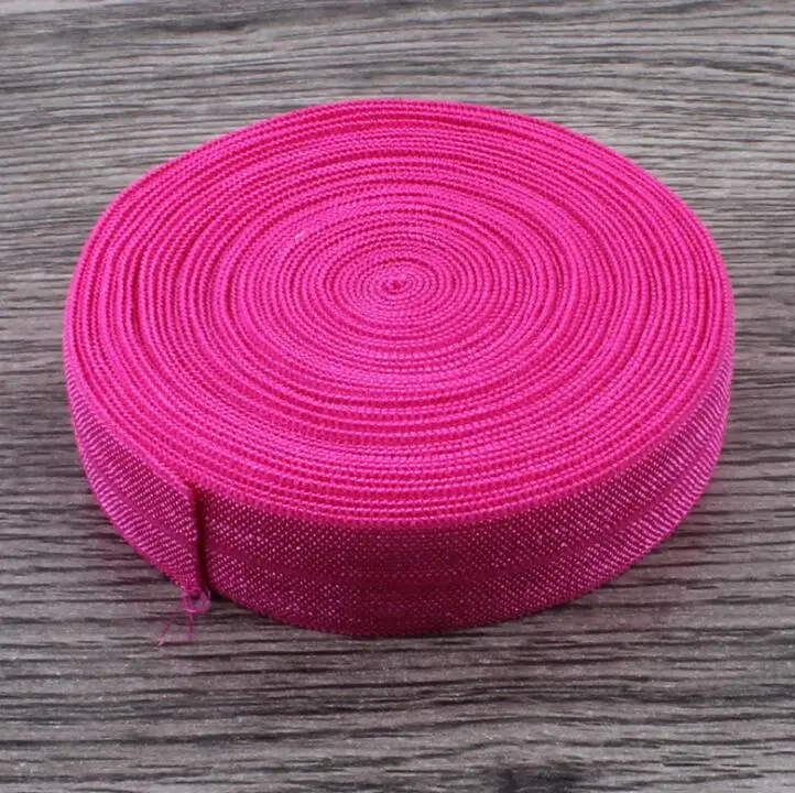 10 ярдов/катушка 5/8 &quotсм однотонная эластичная повязка для головы с аксессуары