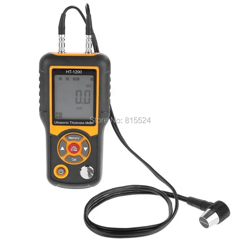 Ультразвуковой толщиномер HT-1200 измеритель толщины стали Диапазон 1 2-225 мм