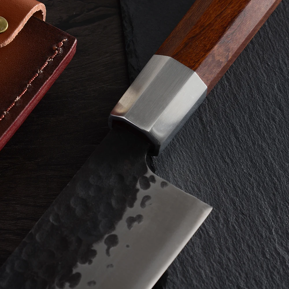 Японские кованые кухонные ножи ручной работы нож кирицукэ кемпинг Сербская