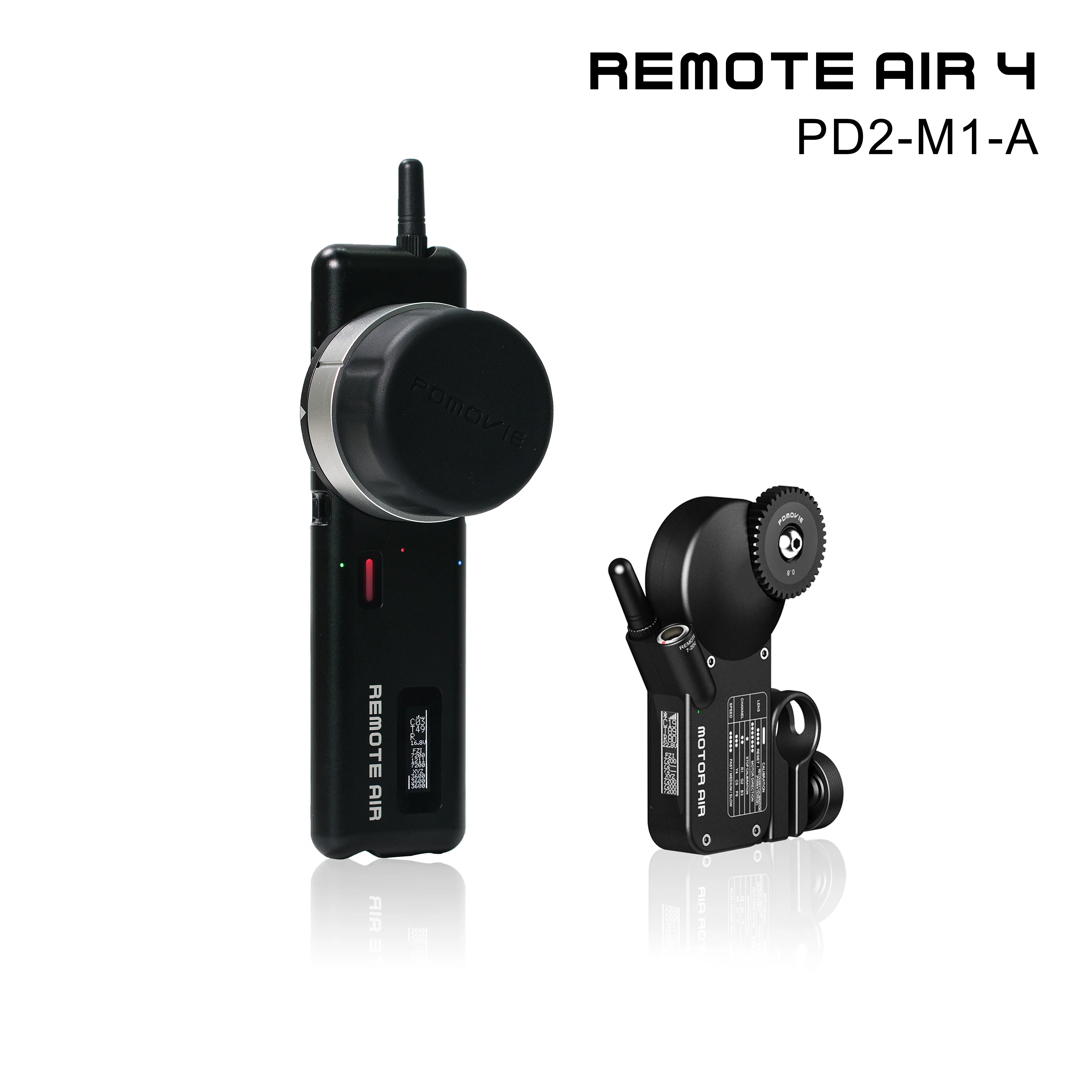 PD2-M1-A PDMOVIE дистанционного воздуха 4 беспроводной фоллоу-фокус Поддержка bluetooth и 2,4G соединения для кино объектив камеры или зеркальные камеры - Цвет: PD2-M1-A