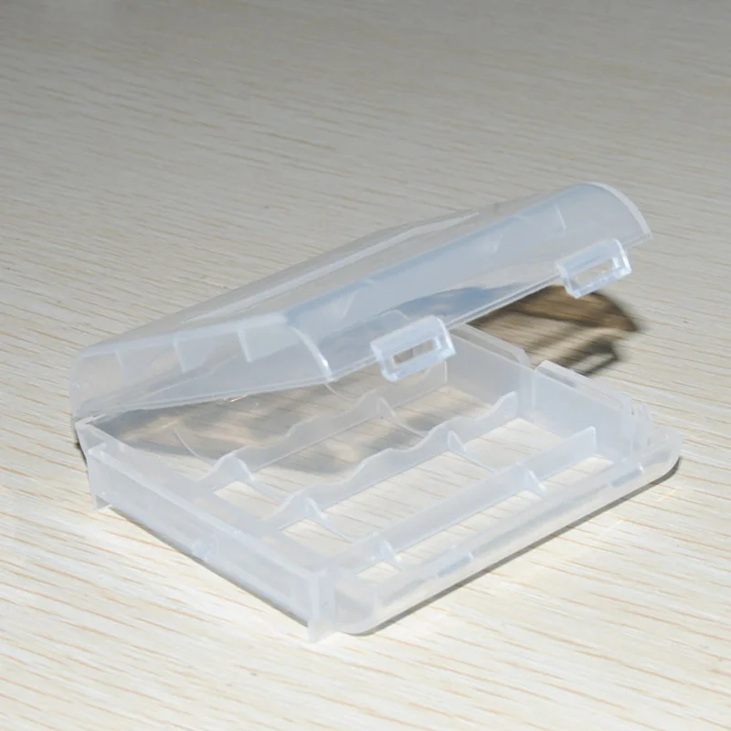 Портативный мини чехол для аккумулятора держатель хранения пластиковая коробка