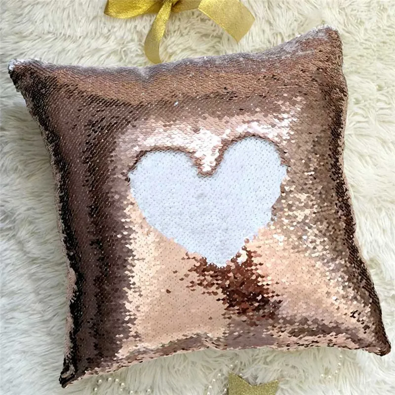 Fuwatacchi наволочка с блестками Русалочки Волшебная сияющая улыбка декоративная