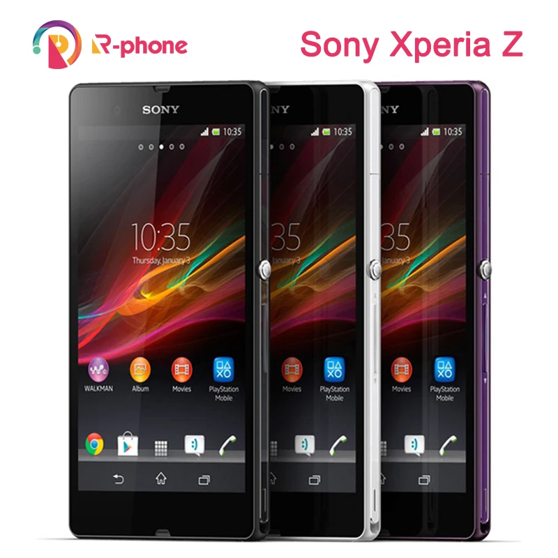 Оригинальный Sony Xperia Z L36h C6603 2 Гб ОЗУ 16 ПЗУ четырехъядерный 5 0 &quotэкран 13.1MP 1080P