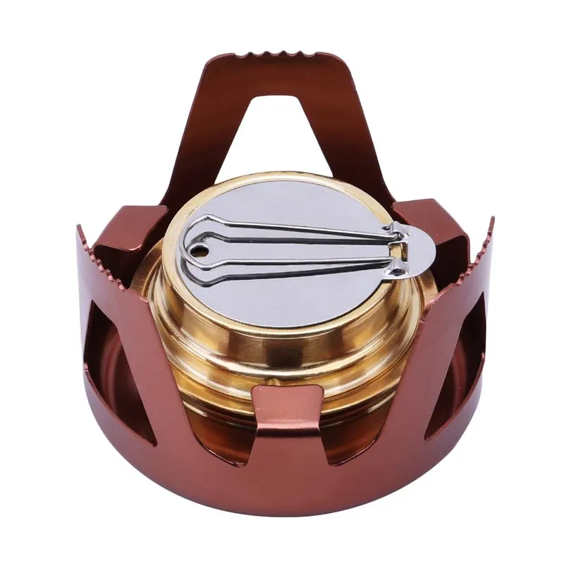 

High Quality Outdoor Picnic Stove New Mini Ultra-light Spirit Incinerator Alcohol Stove Camping Furnace Camping Portable Folding