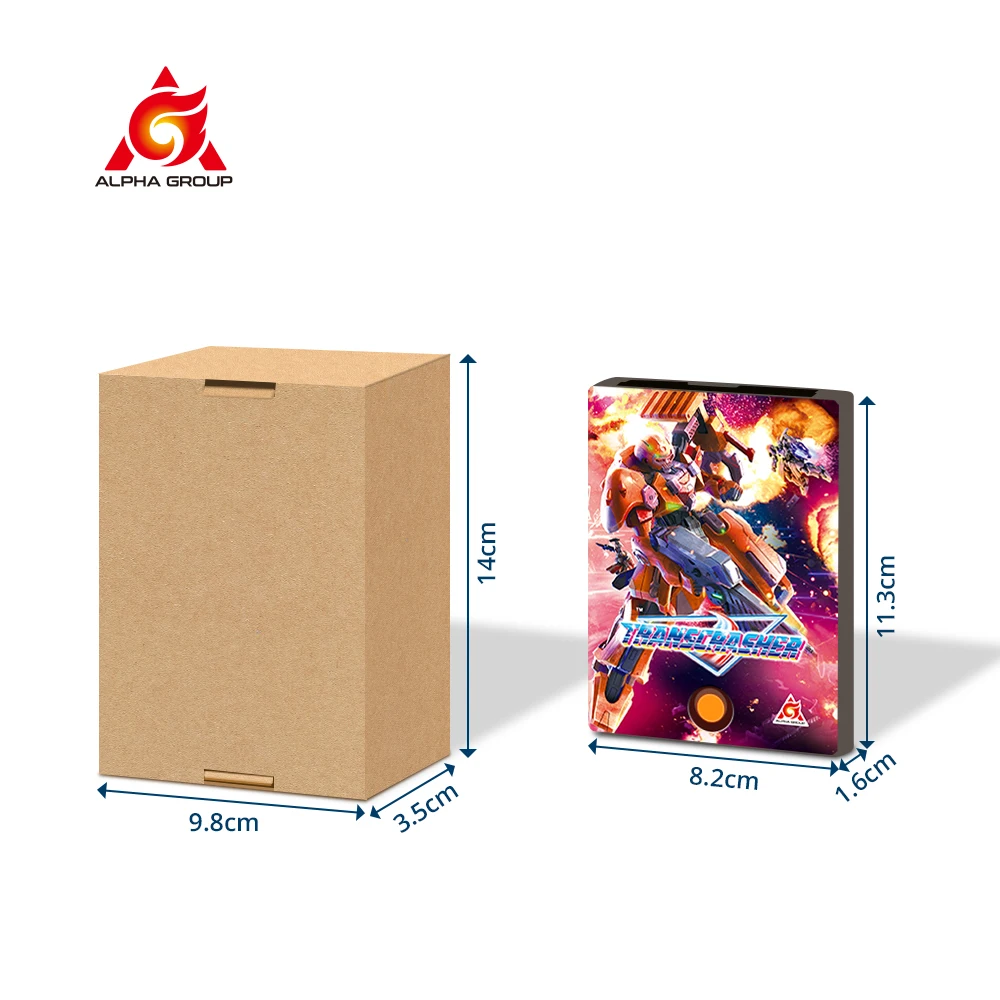 Alpha Group 2021 Весенняя транскрашер одна упаковка классная форма картонная игрушка