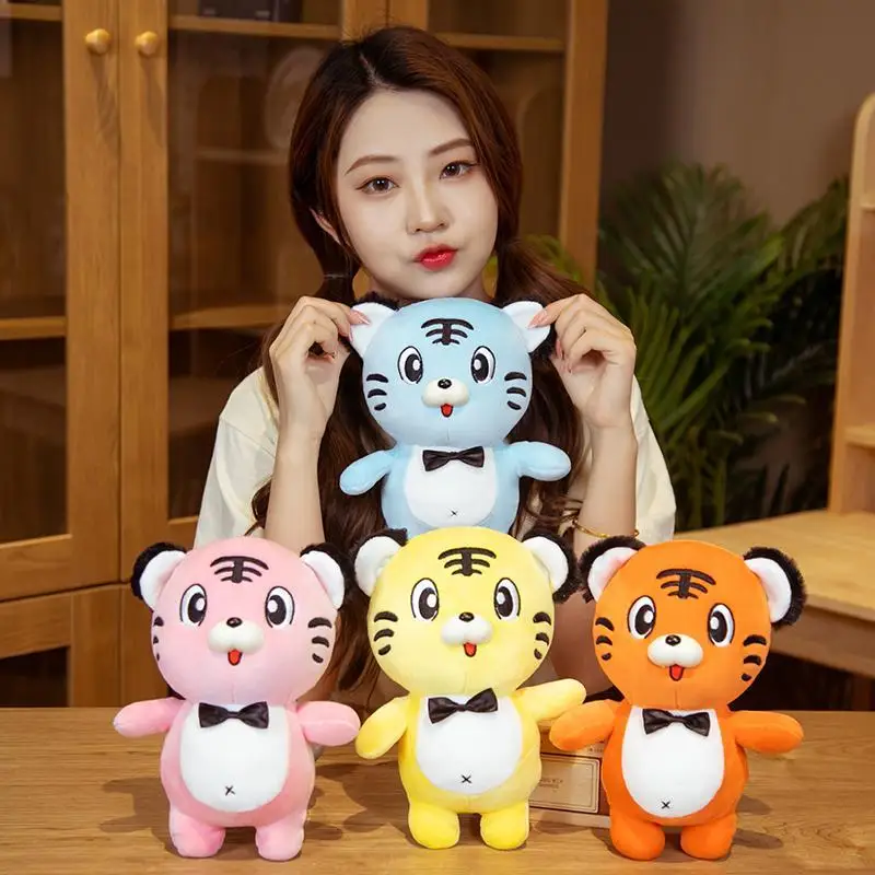 

Funny Peluche Cute Multi Size 20cm Tiger Plush Toy Animals Soft Mini Doll Gifts For Children Peluches Pulpos Plush Stuffed Toys