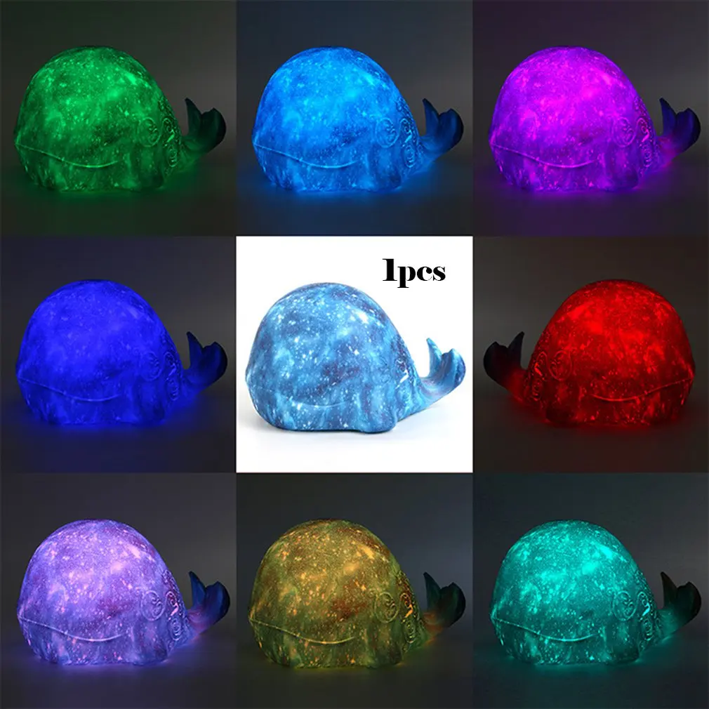 Кит Звездный светильник s умный дом креативные продукты 3d печать лунный Зарядка