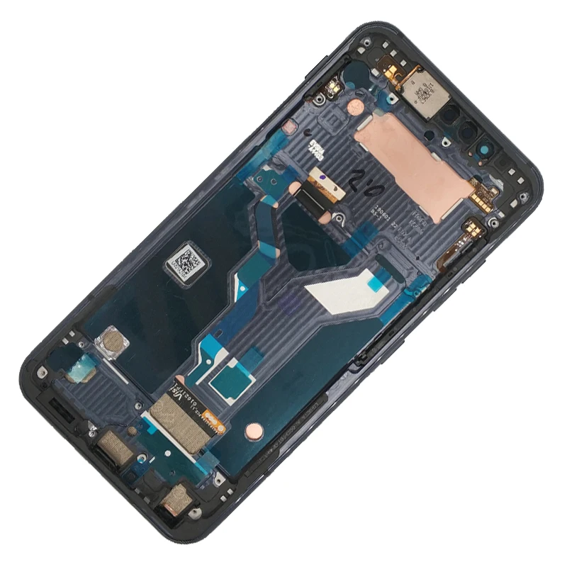 ЖК дисплей с рамкой для LG G8s ThinQ AMOLED 6 21 дюйма|Экраны мобильных телефонов| |