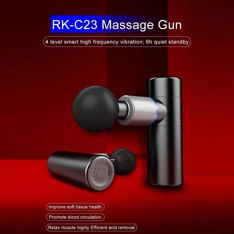 

RK-C23 Body Massage Band Massage Portable Rechargeable Deep Tissue Muscle Massager Durable