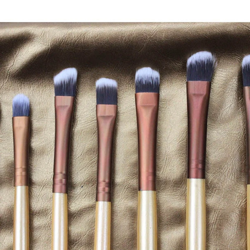 

Golden Belt Makeup Bag 24 Makeup Brush Set of Fiber Hair Colour Makeup Brushes Beauty Makeup Brush Sets