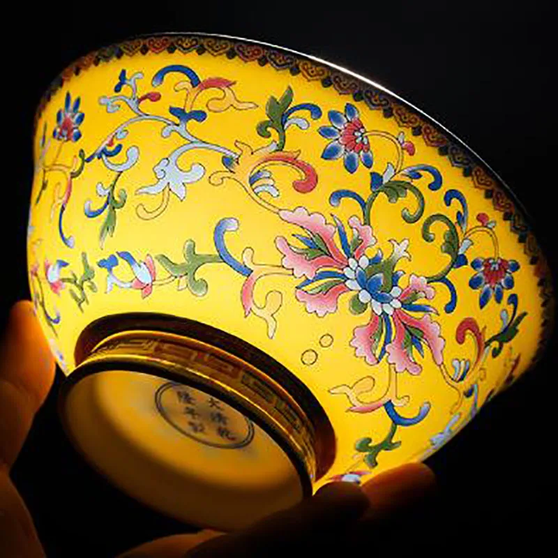 6 дюймов Цзиндэчжэнь ручная работа керамическая миска для рамен супа китайская