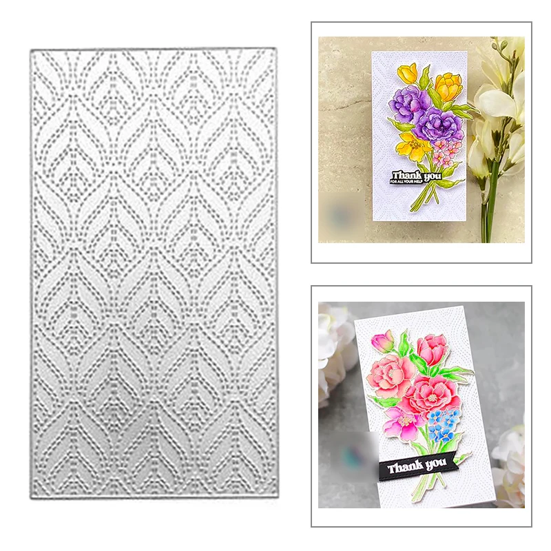 

Новинка 2021, прямоугольная рамка, шаблон фона, металлические Вырубные штампы для изготовления поздравительных открыток, украшения альбома, ...