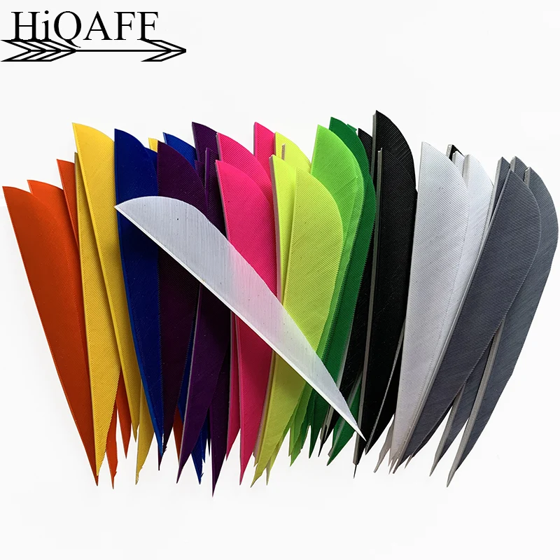 

100Pcs Hi-Q 4Inch Water ShapeTurkey Feather Arrow Fletching Archery Hunting Arrows Accessories