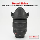 Премиальная наклейка для объектива Fuji XF 16-55 F2.8 для FUJIFILM Fujinon XF16-55mm f2.8 R LM WR, Защитная пленка для объектива, пленка, наклейка