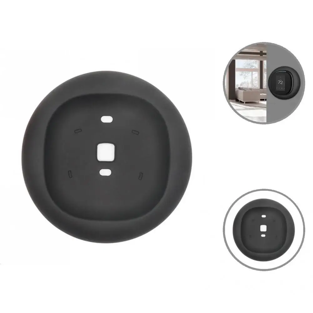

Safe Silicone Fingerprint Resistant Smart WiFi Thermostat Silicone Wall Plate Cover Silicone Cover for Ecobee 4