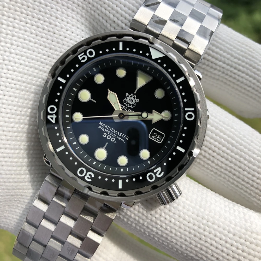 Профессиональные часы для дайвинга NH35 с керамической рамкой автоматические