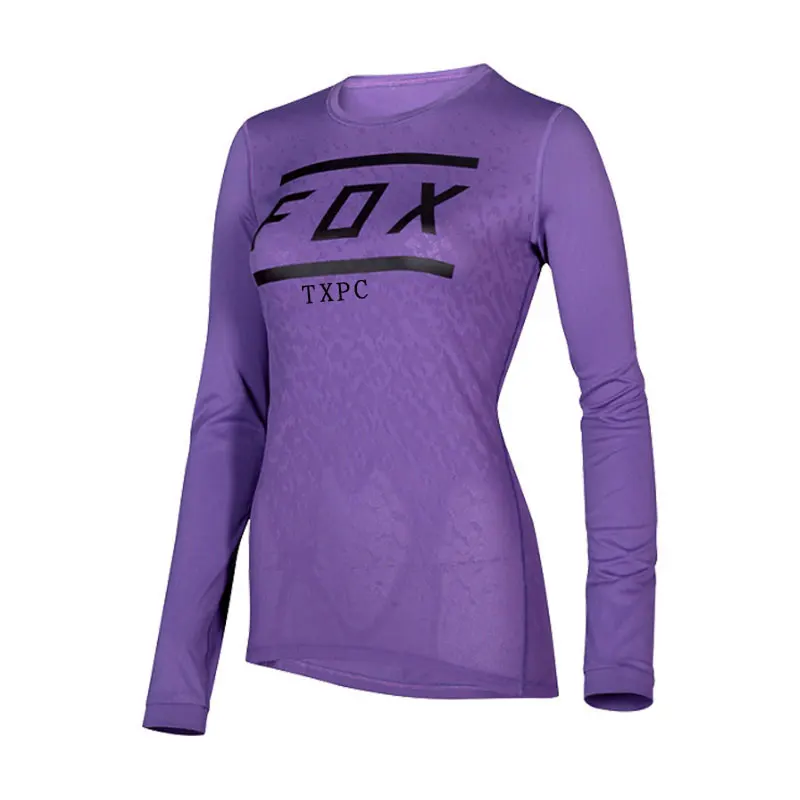 

2021fox mountain bike of long sleeve cycling jerseys jerseys cross-country motorcycle racing mtb
