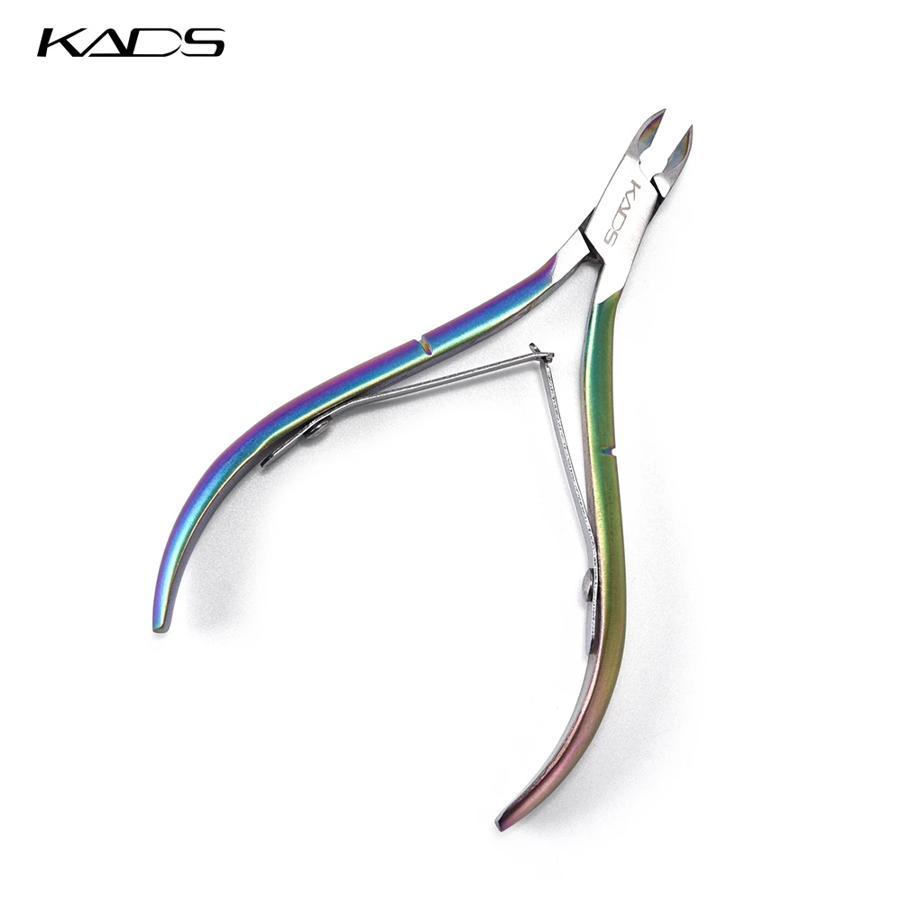 Радужные ножницы для кутикулы удаления нежелательной кожи кусачки ногтей