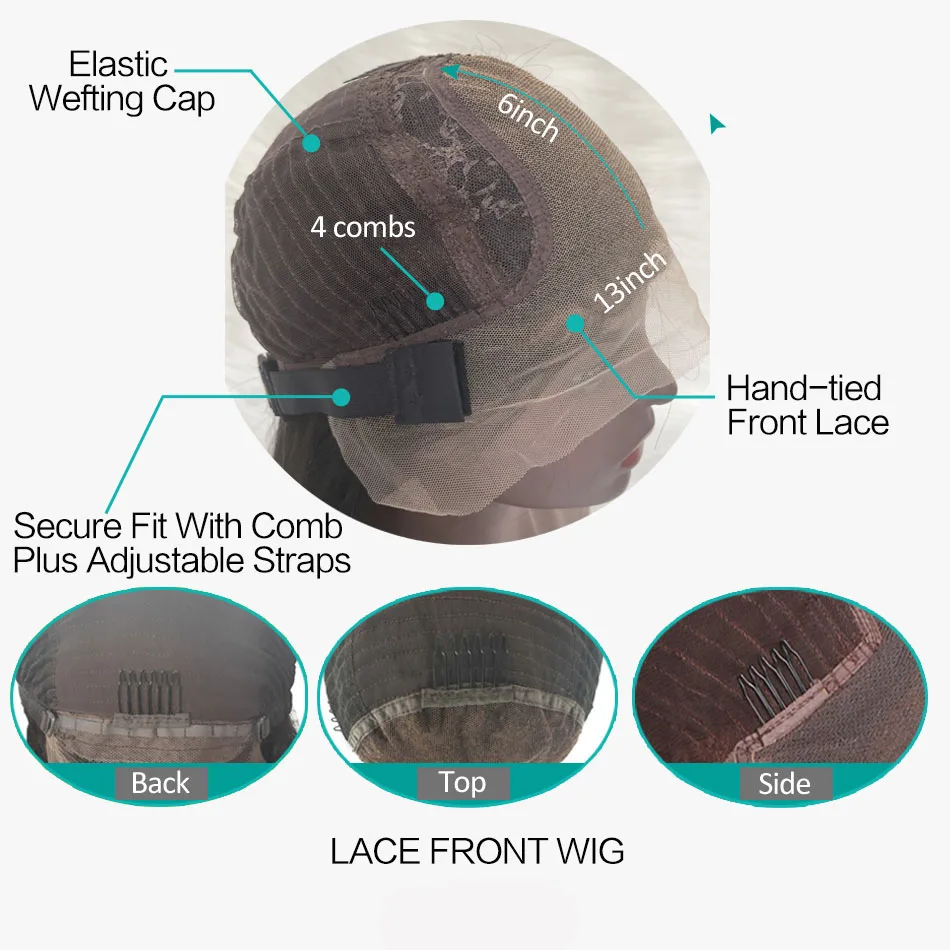 

13x6 Lace Front Human Hair Wigs 180 Density Glueless Curly Human hair Wig Remy Indian Transparent lace Preplucked Flowerseason