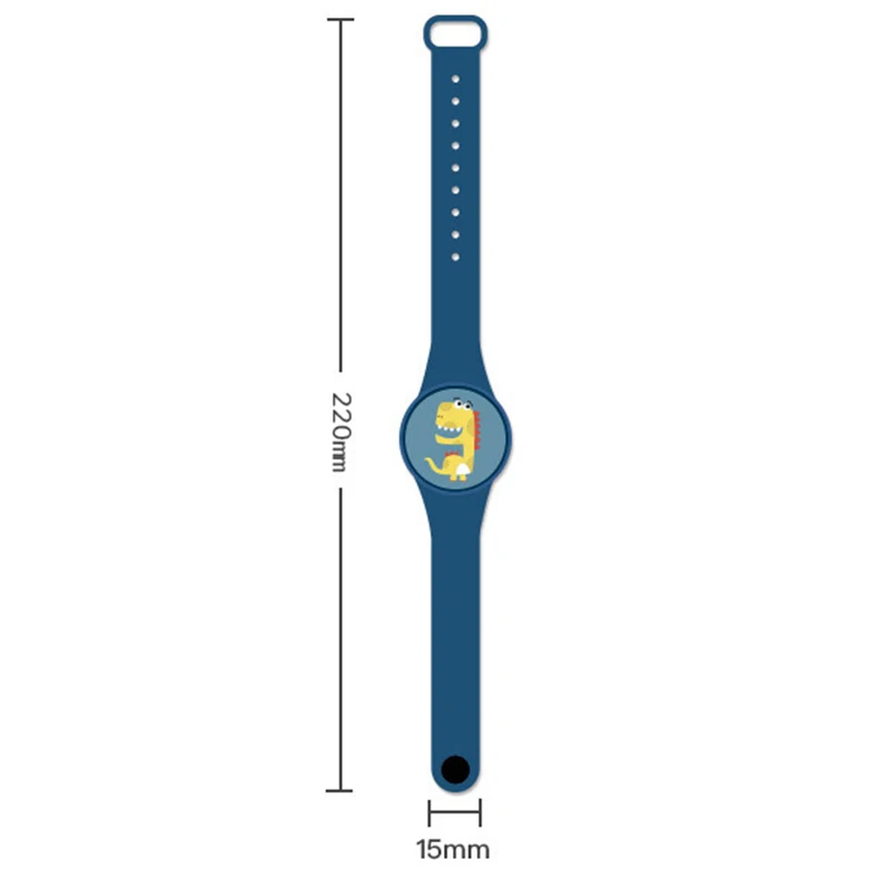 

Cute Cartoon Anti-Mosquito Wristband Outdoor Reusable Baby Mosquito Repellent Wristband with Flash Light PR Sale