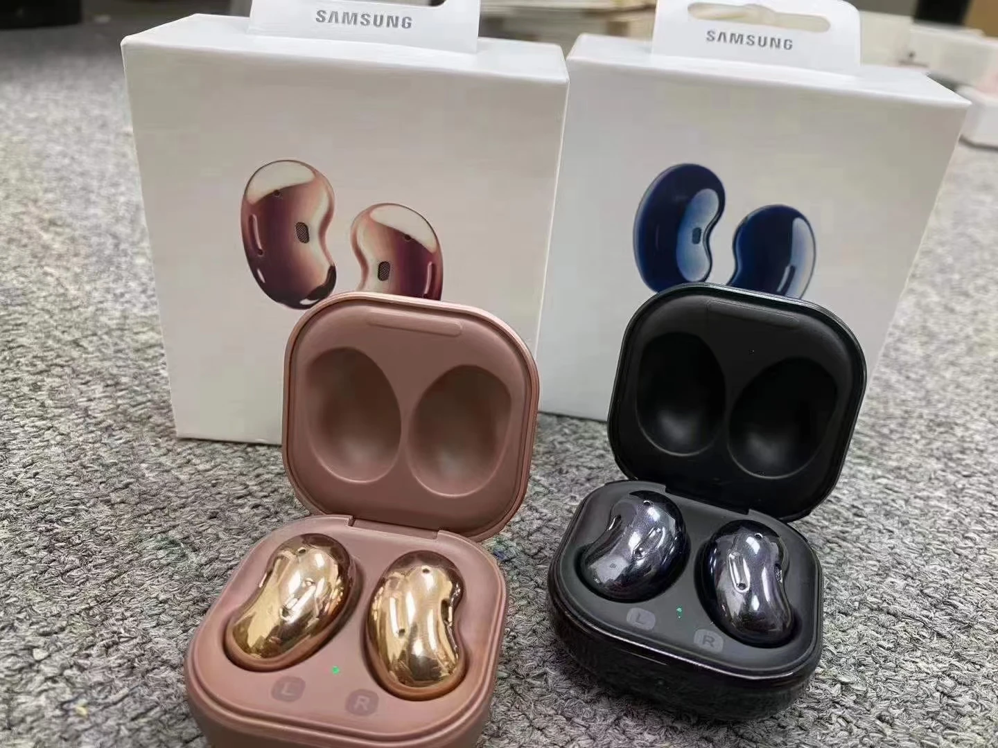 

Samsung - Bluetooth Earphones Samsung Galaxy Buds Live SM-R180 Wireless ANC Speaker Active Noise Reduction-01