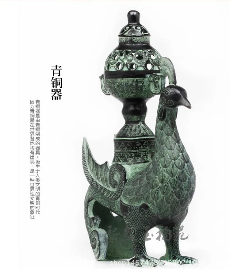 Рисунок 5 - Собирайте античные бронзовые украшения для курильницы